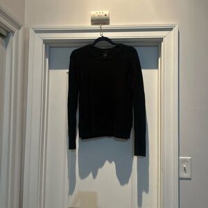 Halogen Black Crew Neck Sweater